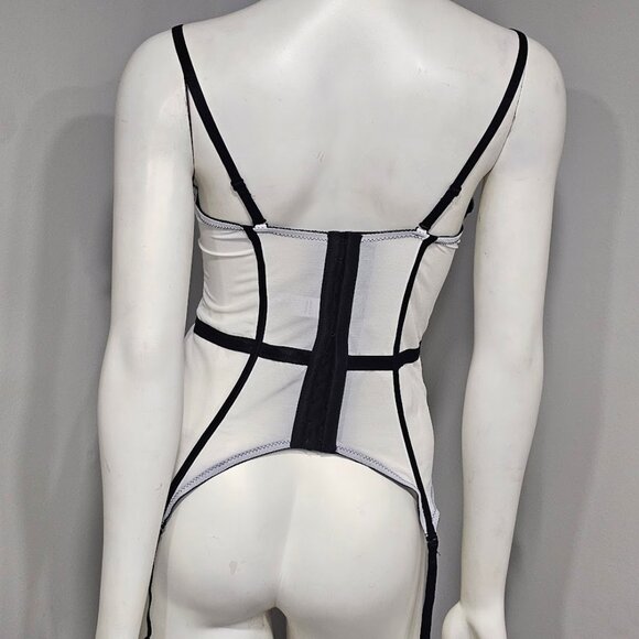 Sophie B Push up  Underwire Corset  White Size Large - Picture 4 of 7